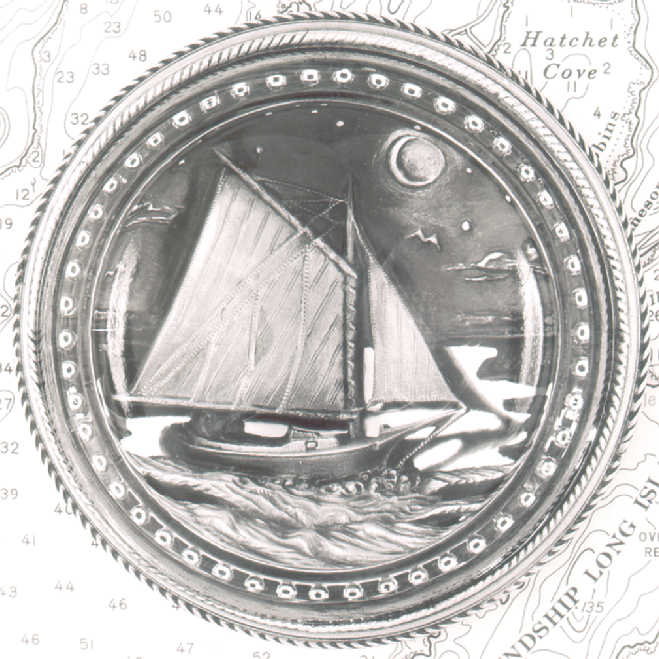 THE FRIENDSHIP SLOOP PAPERWEIGHT - Click Image to Close